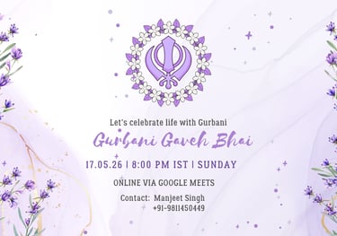 Gurbani gaveh Bhai