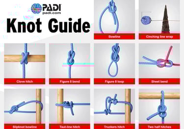 PADI-knot-tying-guide