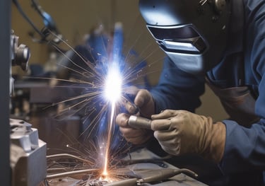 A curved facade covered in white latticework