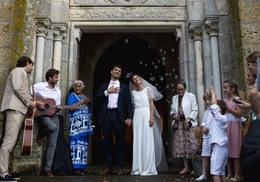 Sortie d'église Limanton