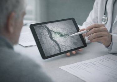 Avaliação médica de histórico de trombose e distúrbios de coagulação