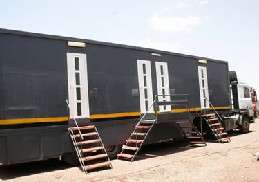 location évènementielle camions maquillage, vestiaires, sanitaires