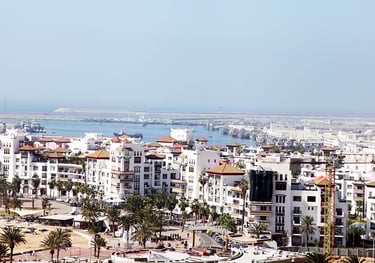 location appartement et maison à Agadir vue mer
