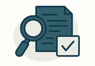 Logo audit et commissariat aux comptes - InFine Expert comptable Marseille