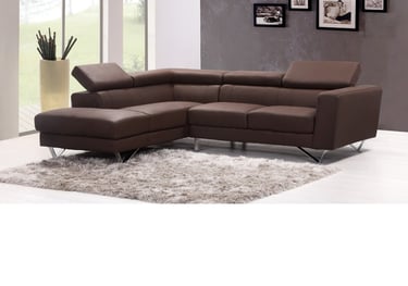 brown sofa