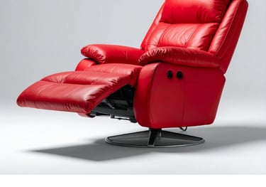 red recliner