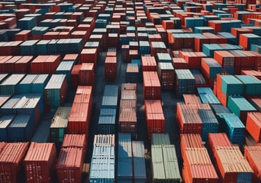 Four men in business attire are engaged in a discussion around a table. One man appears to be explaining something while pointing at some documents in front of them. The others are listening attentively, and one holds a pen and a mobile device. The setting is a plain office environment.