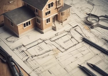 Four men in business attire are engaged in a discussion around a table. One man appears to be explaining something while pointing at some documents in front of them. The others are listening attentively, and one holds a pen and a mobile device. The setting is a plain office environment.