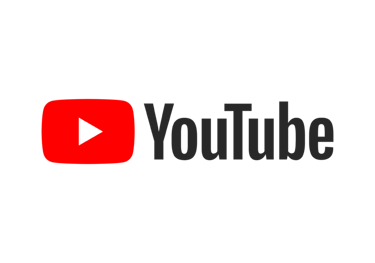 YouTube logo, connecting to my channel