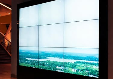 turned off video wall display - Video Wall Installation Services - Metroplex Smart Homes