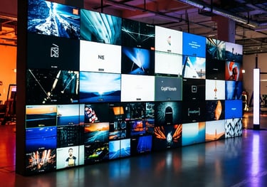 Large commercial video wall display - Video Wall Installation Services - Metroplex Smart Homes