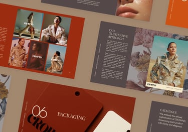 a brand book provides full detail to ensure consistent brand identity 