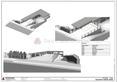 Car Parking_Architectural Drafting_Council DA Approval_Red Cabin Studios