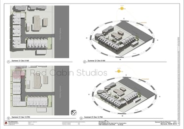 Shadow Diagram for DA Approval_Architectural Drafting_Council DA Approval_Red Cabin Studios