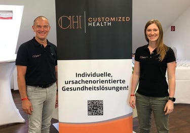 Kathrin Schön & Thomas Beißwenger von Customized Health und Customized Health360