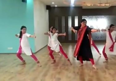 Choreography in Making or Kathak Performances 
