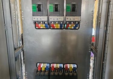 Panel work at warehouse