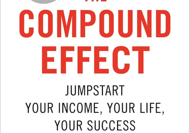 a book cover of the book the compound effect