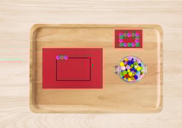 reproduire avec les pompons