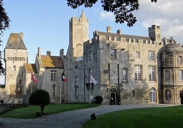 chateau de creully vue exterieure