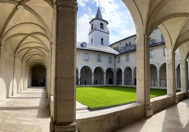 cloitre du musée savoisien de Chambéry