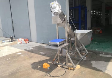 ice filling and packaging system