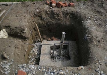 earth pit for electrical earthing 