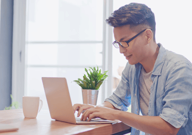 Teenagers learn English Online get better marks at school or university