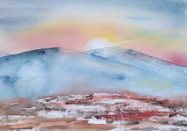 aquarelle originale promesse