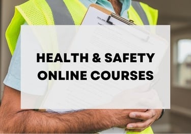 Banner for Health and Safety Online Courses by 1664 Training Solutions