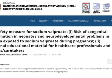 Screen shot of linked web page