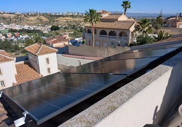 Instalacion paneles solares en Rojales