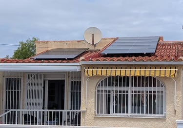Instalacion paneles solares en San Fulgencio
