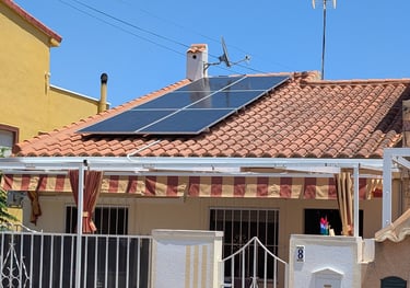 Instalacion paneles solares en SanFulgencio