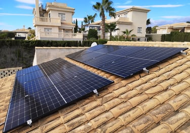 Instalacion paneles solares en San Fulgencio