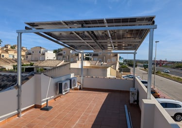 Solar panels in Guardamar