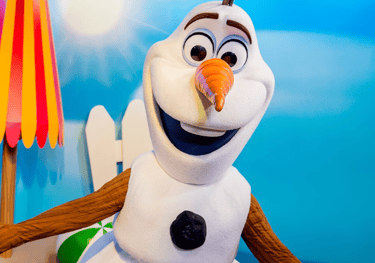 Conoce a Olaf en Celebrity Spotlight