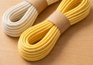 Needle-Crocheted braided Paper Cord