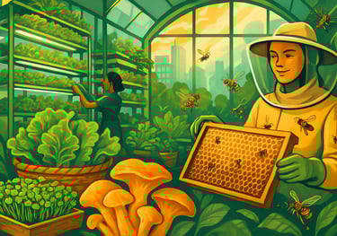 Green Team Farms sustainable urban farming Wyoming & Nevada