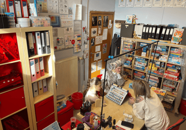 Local de logopédie de madame Isabelle