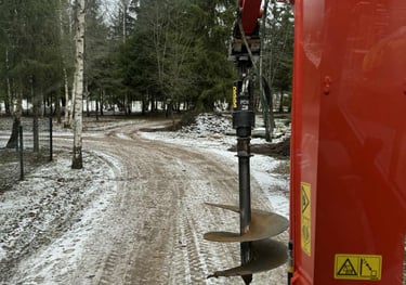 graztas augalu, medeliu sodinimui, greztiniai poliai
