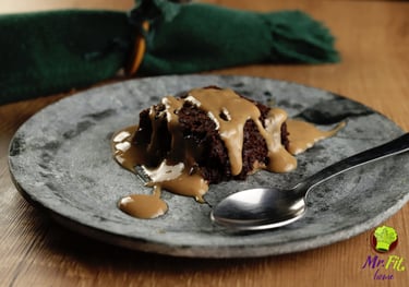 Brownie com doce de leite Mr. Fit