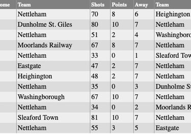 Nettleham Bowls Club: Monday Results 2024