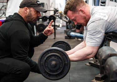 Encouraging and supoportive personal training 