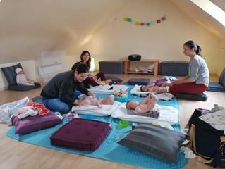 atelier de massage bébé collectif dans le val d'oise