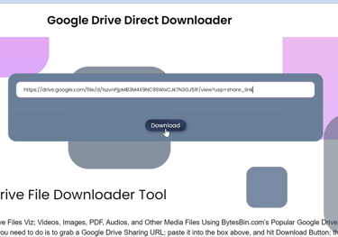 How to skip google's virus scan for large files