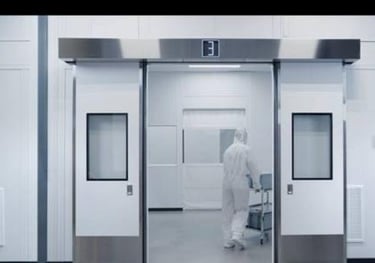 Custom clean room partition contamination control