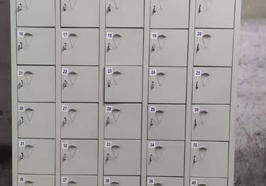 Stainless Steel storage cabinets by Jay enterprises