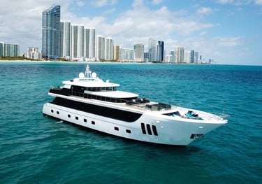 112 Privilege Miami Yacht Rental Luxury Exclusive 