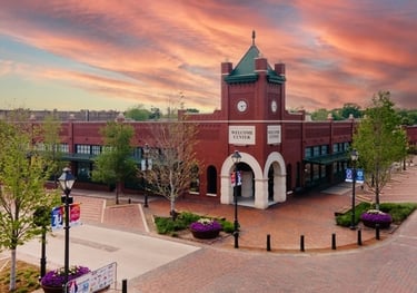 Ennis Texas at Sunset